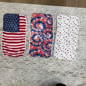 Copper Pearl Premium Burp Clothes - Patriot